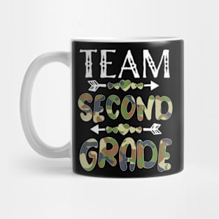 Team Second Grade Back To School 1St Day Camo Teachers Mug